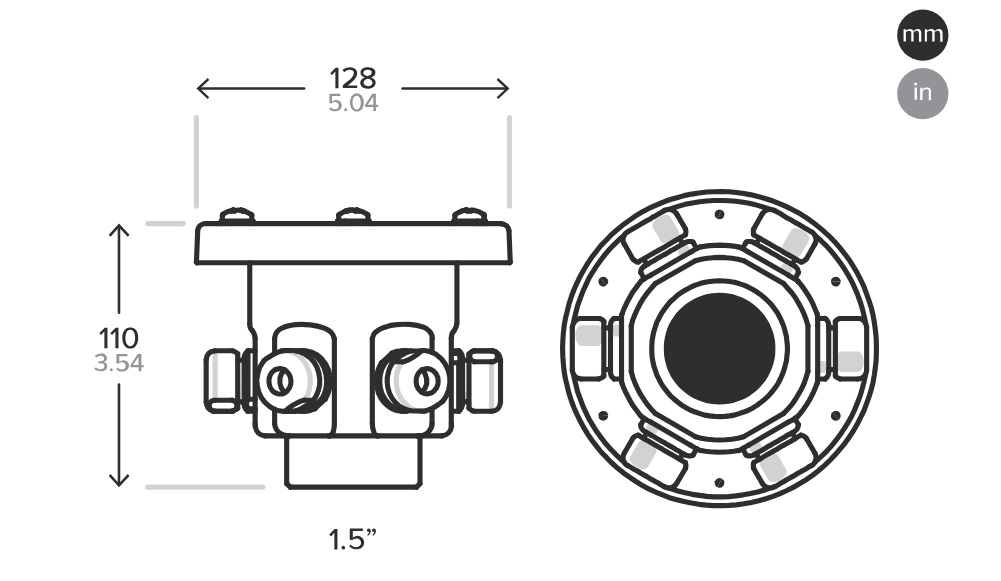 Drawing of JT fountain Cable Inlet